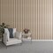 Ekena Millwork 48H x 3/8T Adjustable Wood Slat Wall Panel Kit w/ 4W Slats, Hickory contains 11 Slats SWW55X48X0375HI - alternate 1